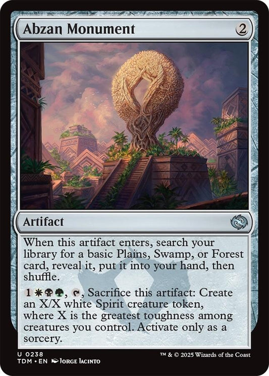 Image for Abzan Monument (238) - Magic: The Gathering
