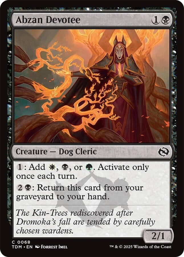 Image for Abzan Devotee (68) - Magic: The Gathering