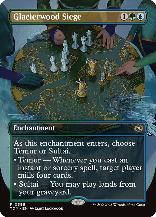 Image for Glacierwood Siege (Borderless) (386) - Magic: The Gathering