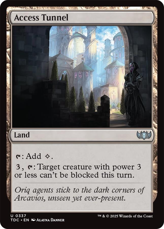Image for Access Tunnel (337) - Magic: The Gathering