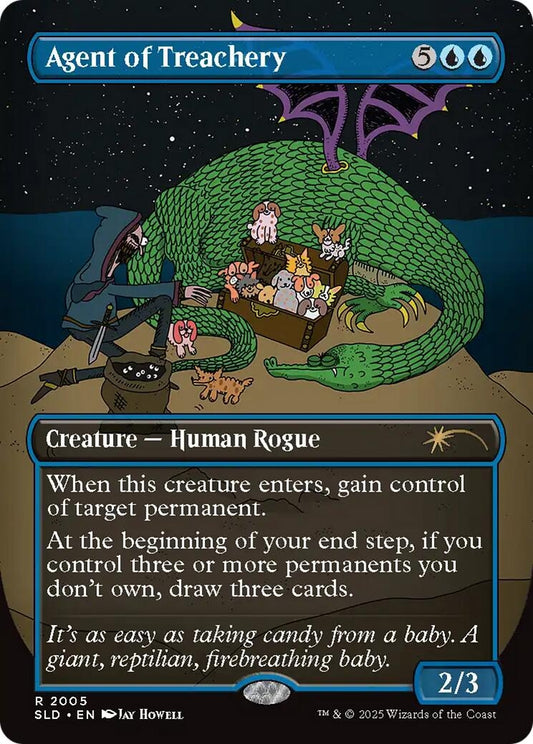 Image for Agent of Treachery (2005) - Magic: The Gathering