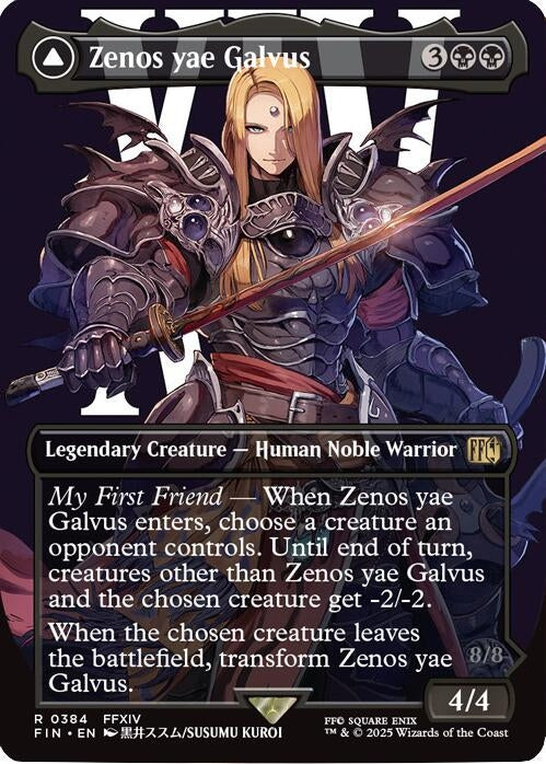 Image for Zenos yae Galvus (Borderless) (384) - Magic: The Gathering