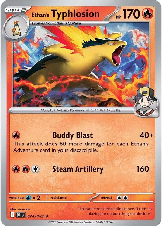 Ethan's Typhlosion (034/182)
