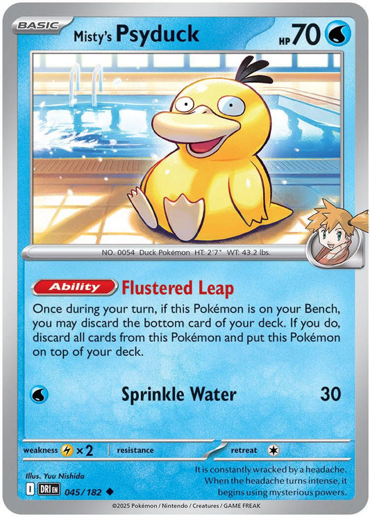 Image for Misty's Psyduck (045/182) - Pokemon