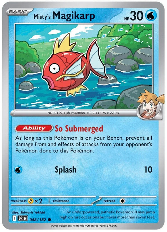 Image for Misty's Magikarp (048/182) - Pokemon
