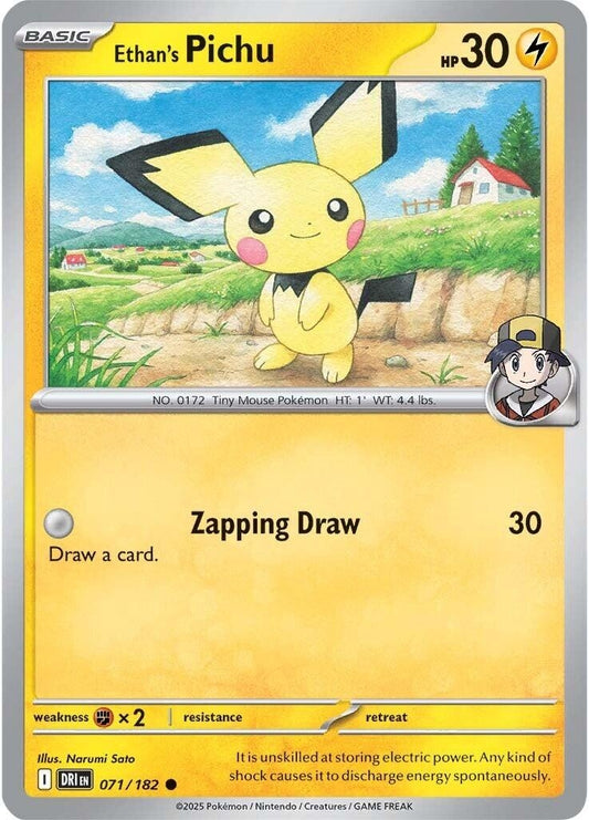 Ethan's Pichu (071/182)
