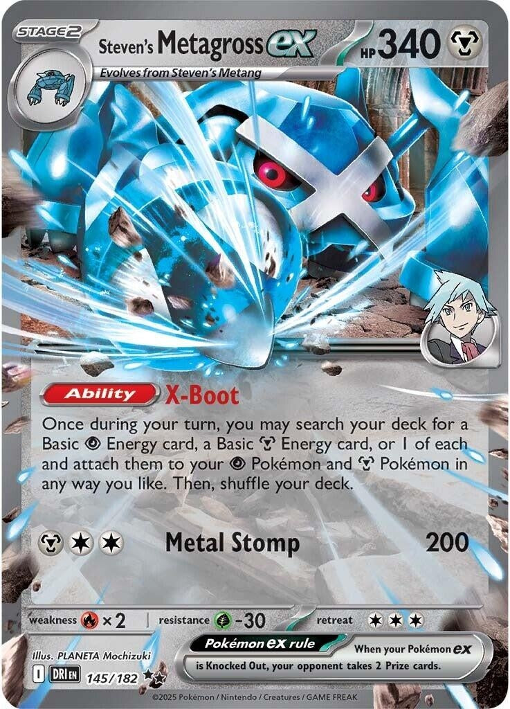 Steven's Metagross ex (145/182)