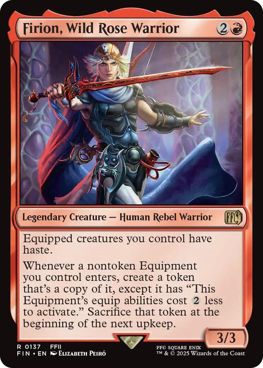 Image for Firion, Wild Rose Warrior (137) - Magic: The Gathering