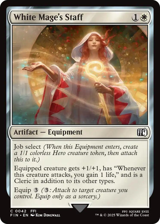 Image for White Mage's Staff (42) - Magic: The Gathering