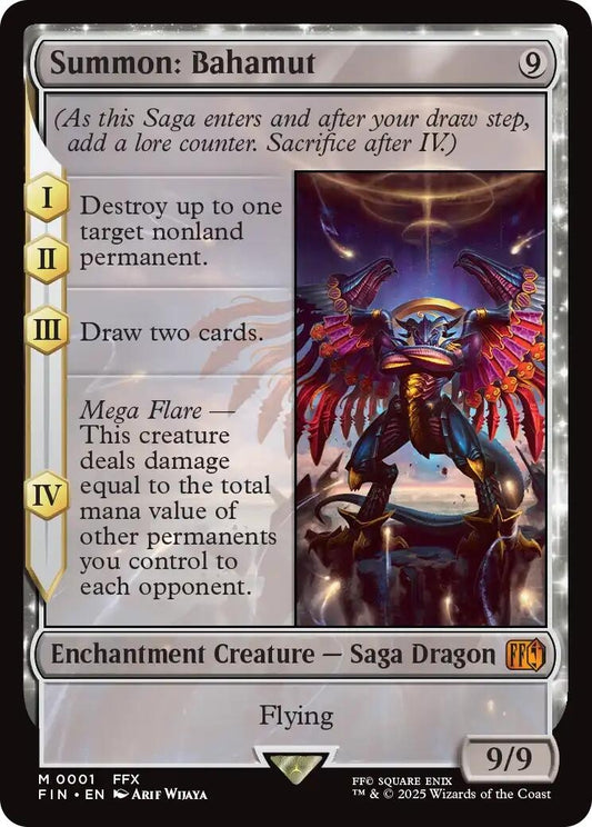 Image for Summon: Bahamut (1) - Magic: The Gathering