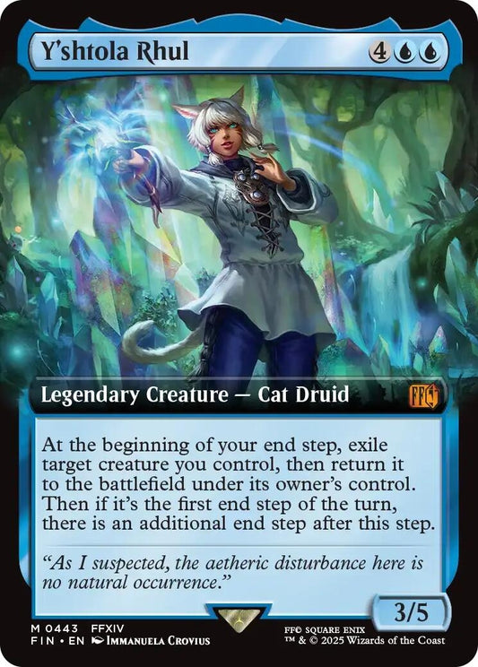 Image for Y'shtola Rhul (Extended Art) (443) - Magic: The Gathering