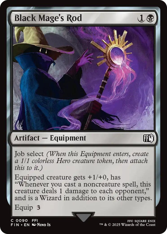 Image for Black Mage's Rod (90) - Magic: The Gathering