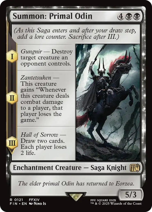 Image for Summon: Primal Odin (121) - Magic: The Gathering