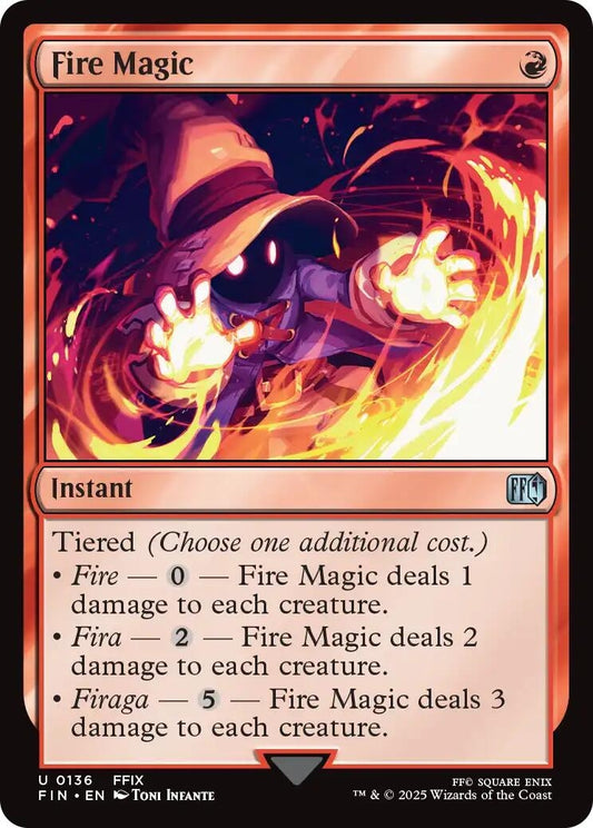 Image for Fire Magic (136) - Magic: The Gathering