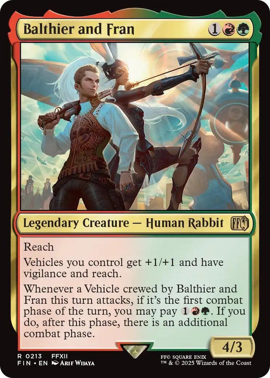 Image for Balthier and Fran (213) - Magic: The Gathering