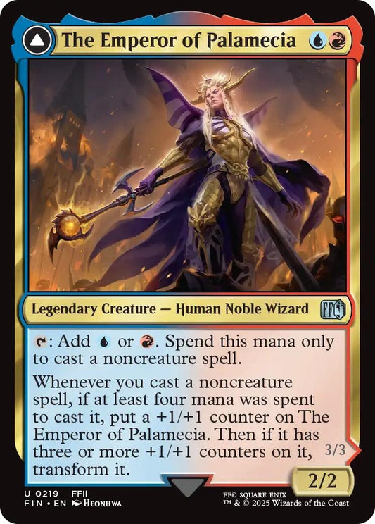 Image for The Emperor of Palamecia (219) - Magic: The Gathering