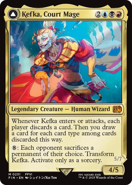 Image for Kefka, Court Mage (231) - Magic: The Gathering