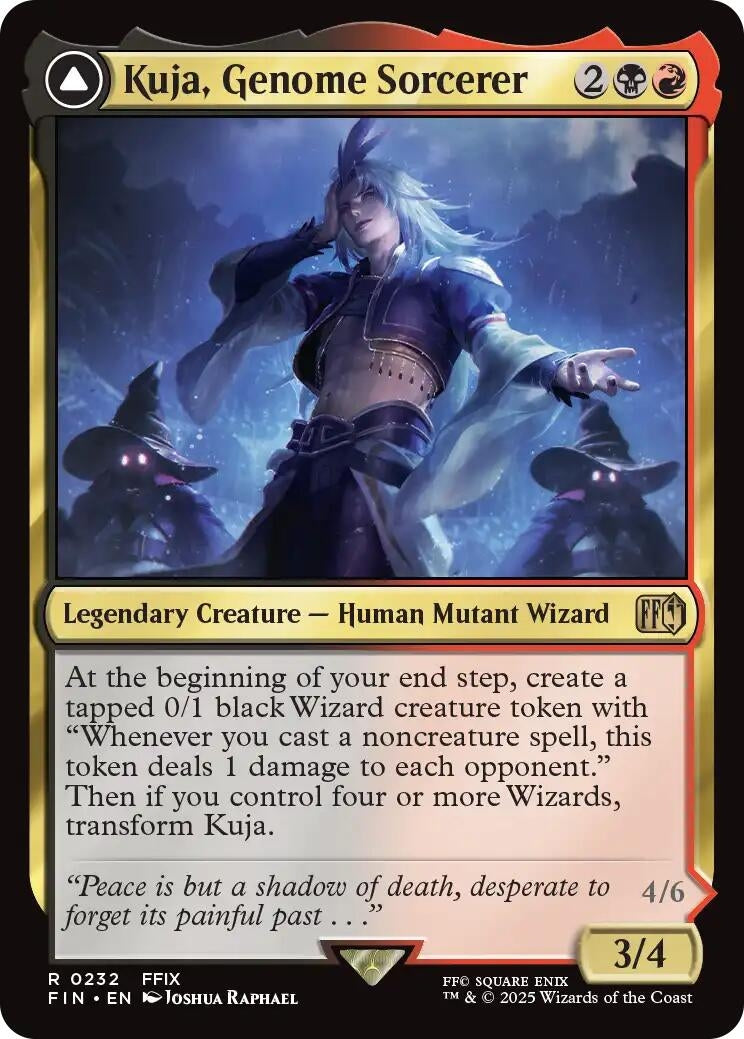 Image for Kuja, Genome Sorcerer (232) - Magic: The Gathering