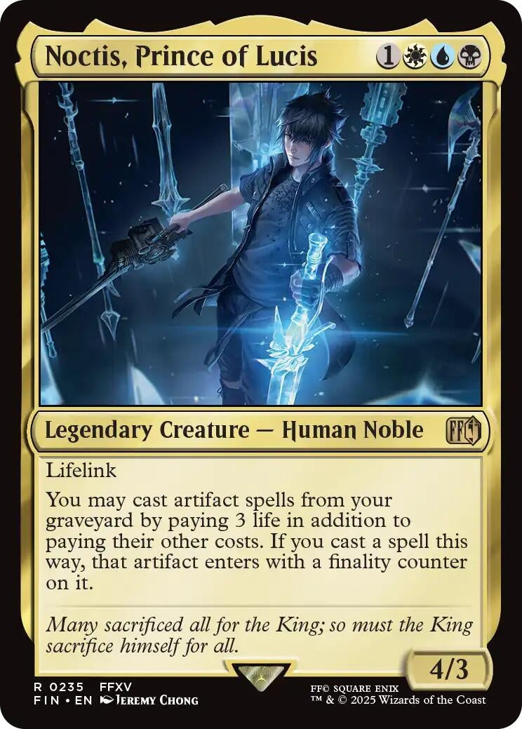 Image for Noctis, Prince of Lucis (235) - Magic: The Gathering