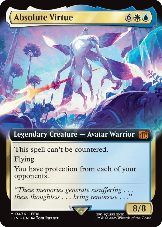 Image for Absolute Virtue (Extended Art) (476) - Magic: The Gathering