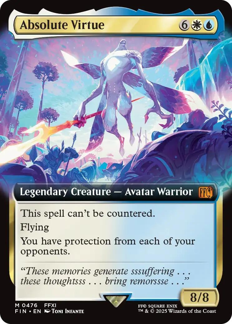 Image for Absolute Virtue (Extended Art) (476) - Magic: The Gathering