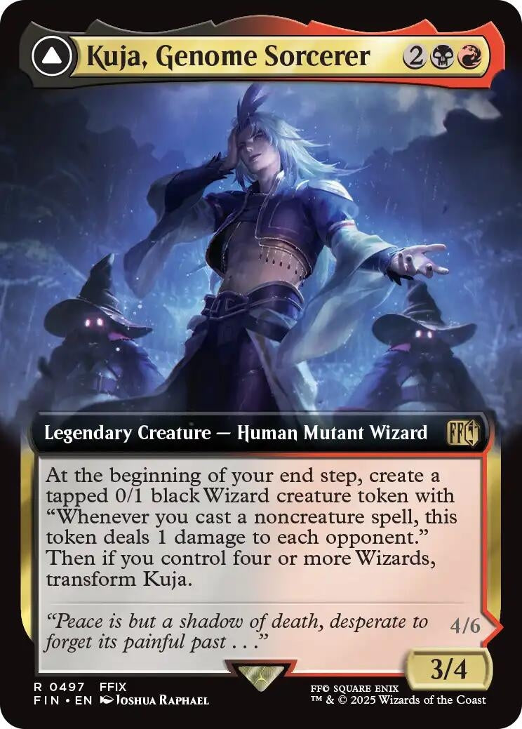 Image for Kuja, Genome Sorcerer (Extended Art) (497) - Magic: The Gathering
