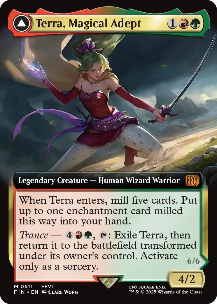Image for Terra, Magical Adept (Extended Art) (511) - Magic: The Gathering