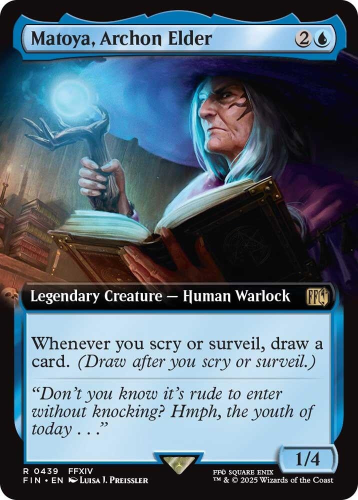 Image for Matoya, Archon Elder (Extended Art) (439) - Magic: The Gathering