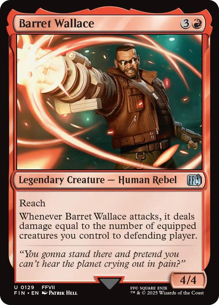Image for Barret Wallace (129) - Magic: The Gathering