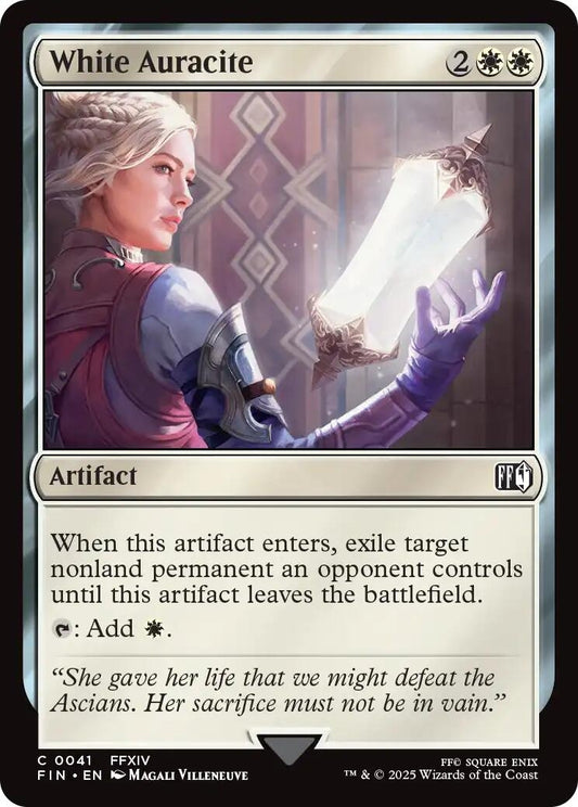 Image for White Auracite (41) - Magic: The Gathering