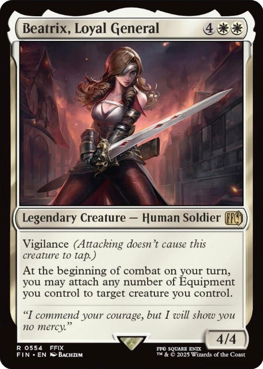 Image for Beatrix, Loyal General (554) - Magic: The Gathering