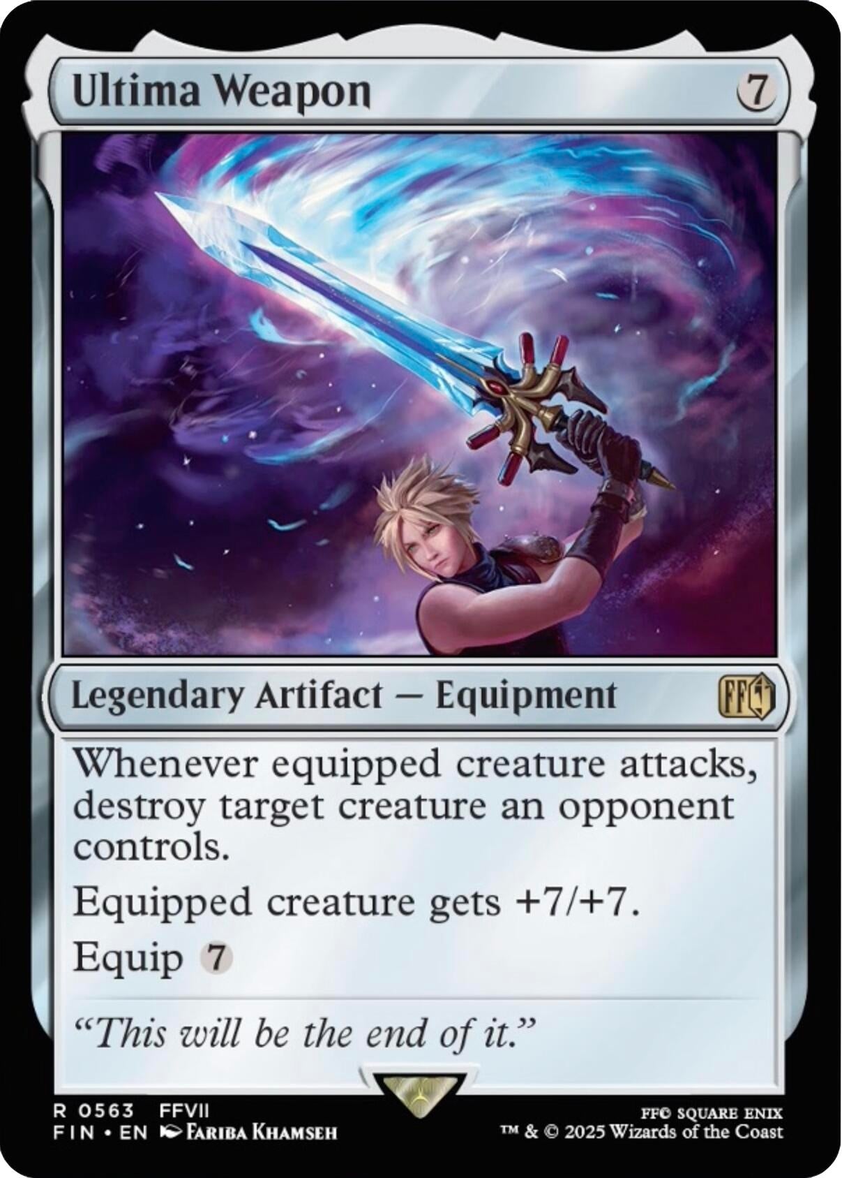 Image for Ultima Weapon (563) - Magic: The Gathering