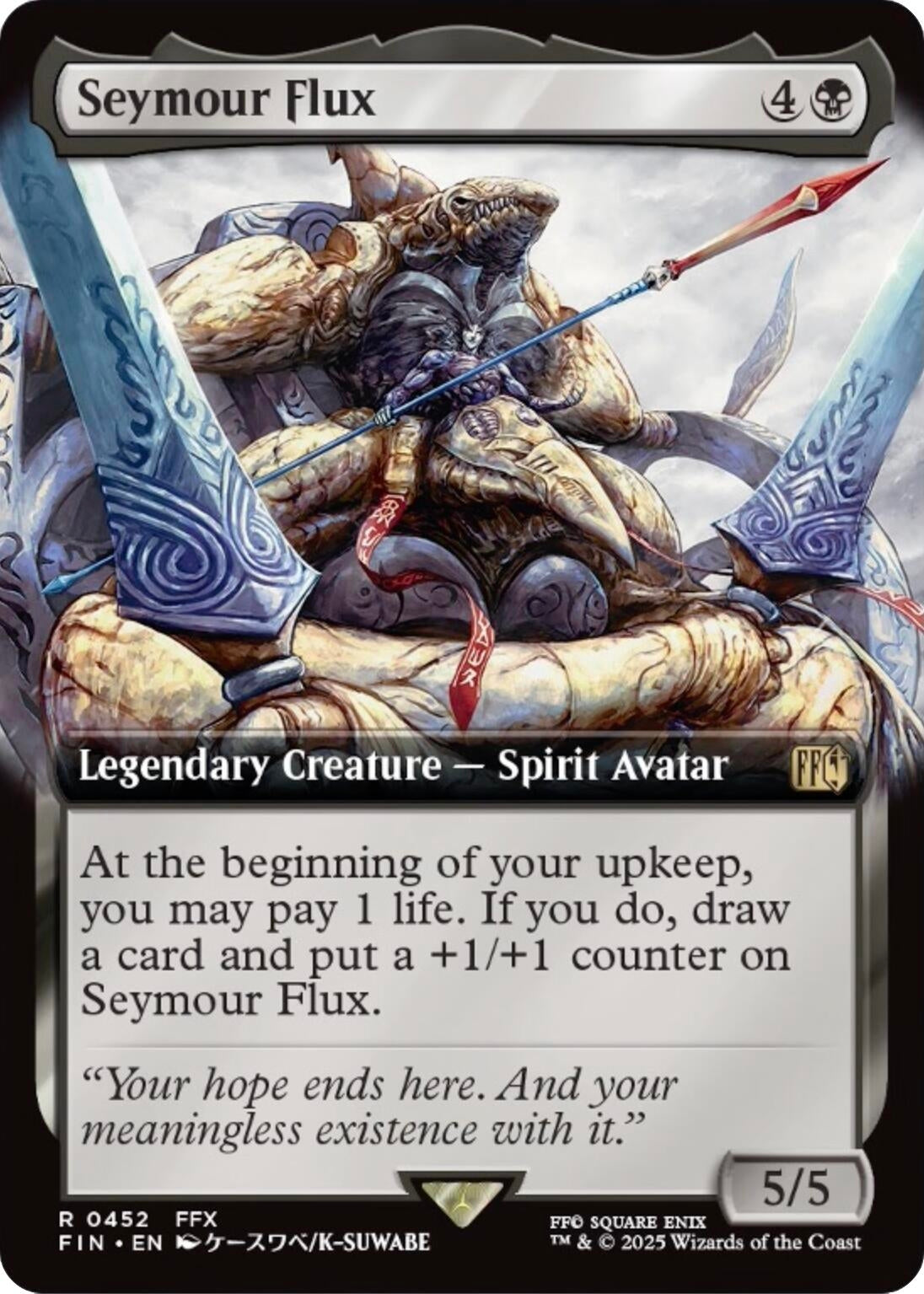 Image for Seymour Flux (Extended Art) (452) - Magic: The Gathering