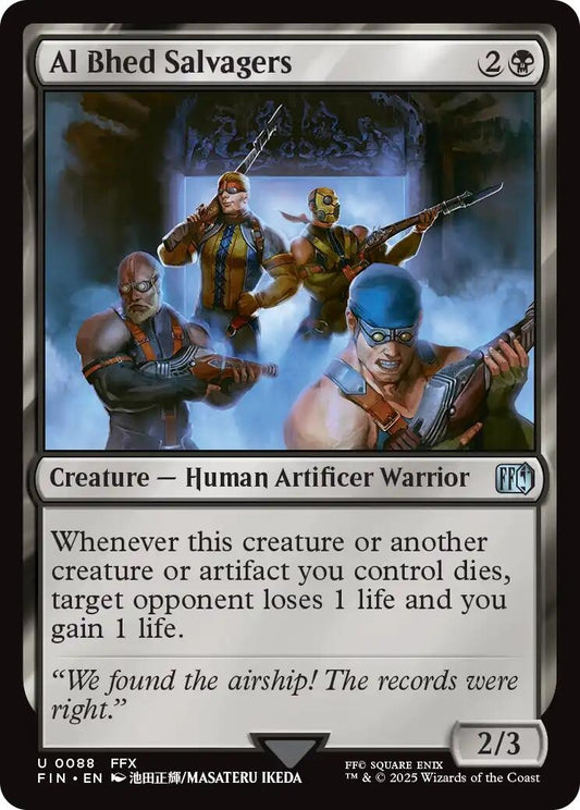 Image for Al Bhed Salvagers (88) - Magic: The Gathering