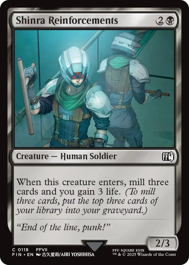 Image for Shinra Reinforcements (118) - Magic: The Gathering