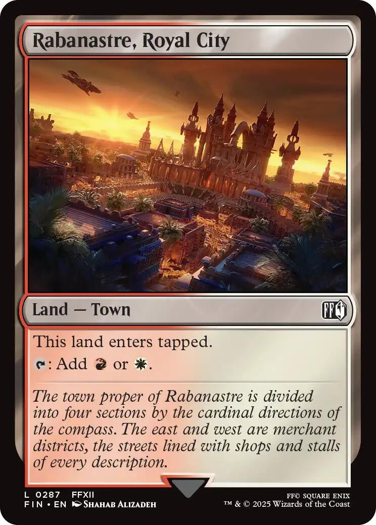 Image for Rabanastre, Royal City (287) - Magic: The Gathering