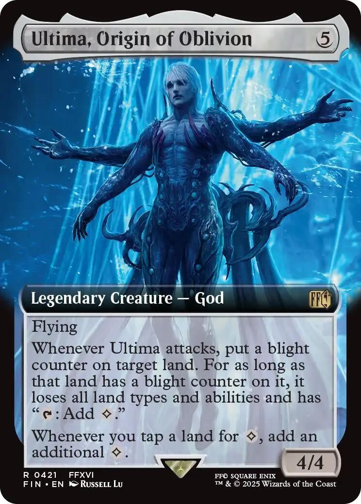 Image for Ultima, Origin of Oblivion (Extended Art) (421) - Magic: The Gathering