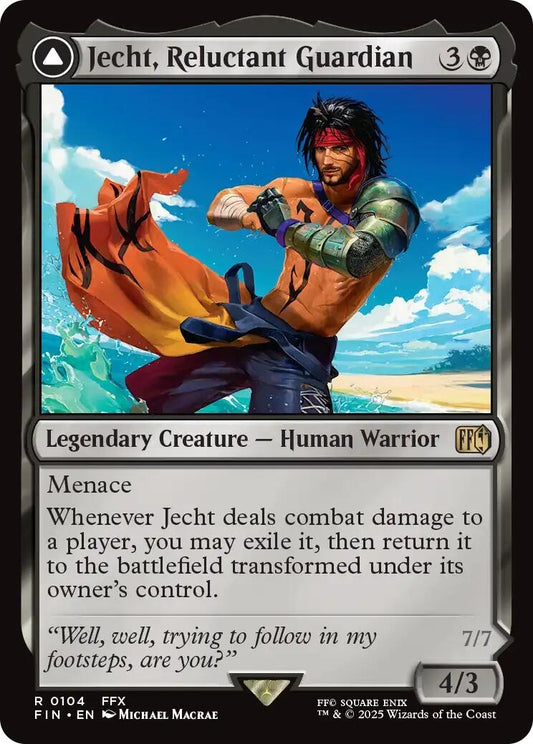 Image for Jecht, Reluctant Guardian (104) - Magic: The Gathering