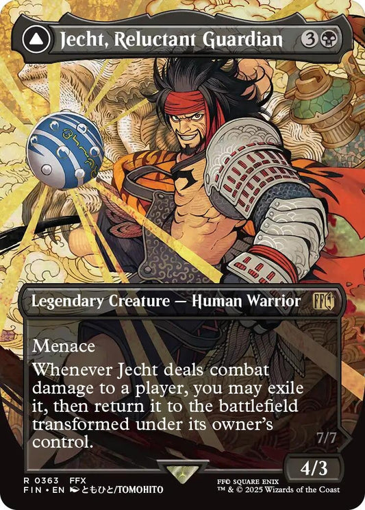 Image for Jecht, Reluctant Guardian (Borderless) (363) - Magic: The Gathering