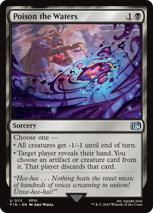 Image for Poison the Waters (111) - Magic: The Gathering