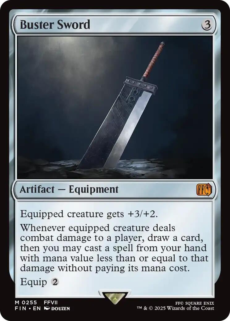 Image for Buster Sword (255) - Magic: The Gathering