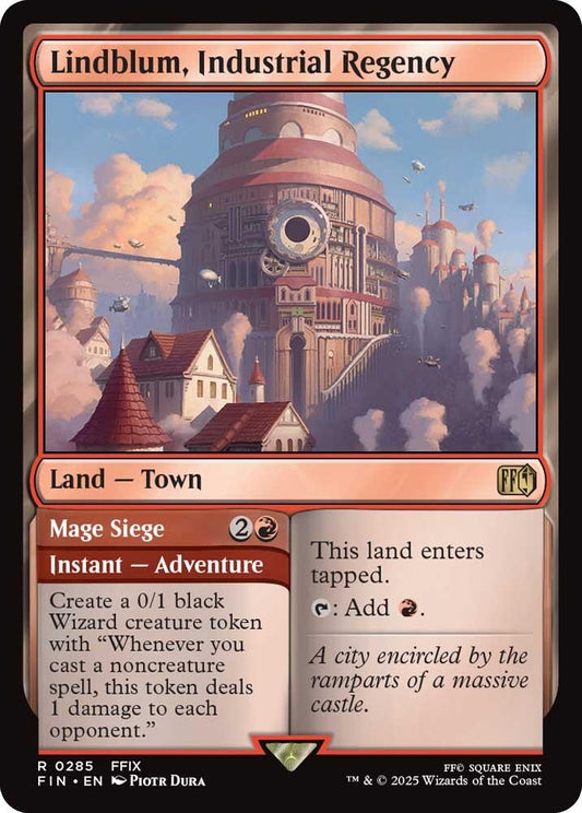 Image for Lindblum, Industrial Regency (285) - Magic: The Gathering