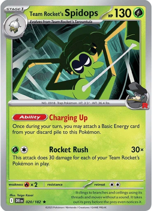 Team Rocket's Spidops (020/182)