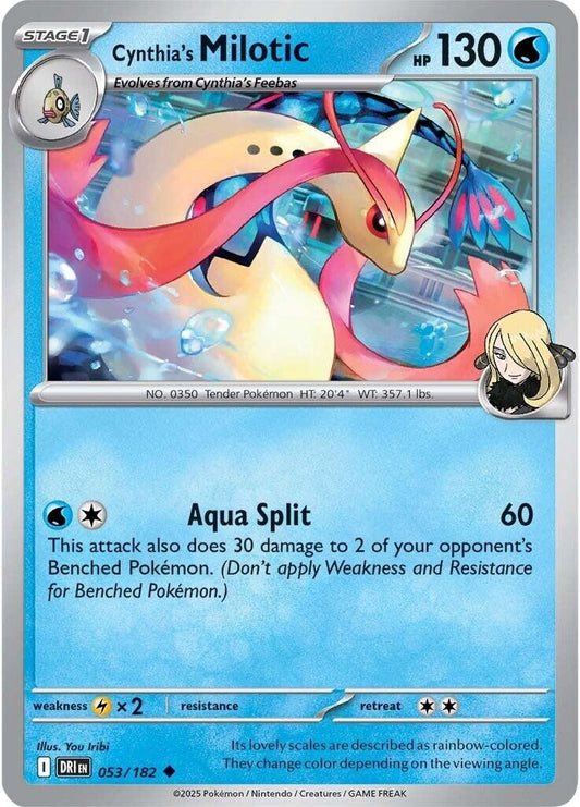 Cynthia's Milotic (053/182)