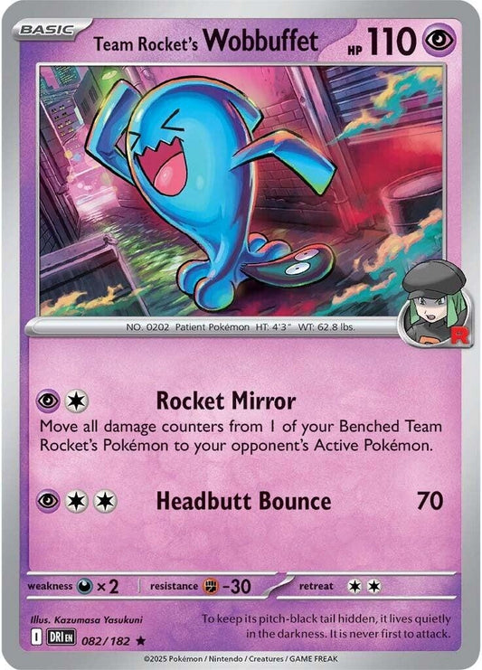 Team Rocket's Wobbuffet (082/182)