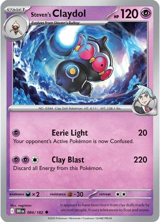 Steven's Claydol (084/182)