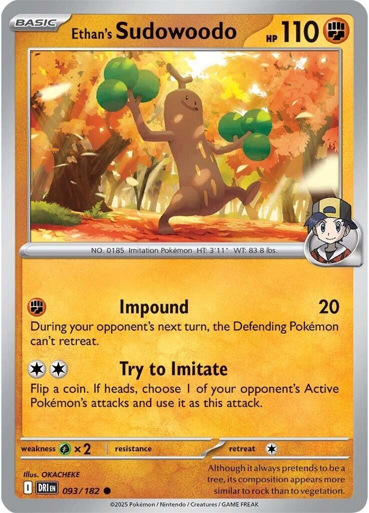Ethan's Sudowoodo (093/182)