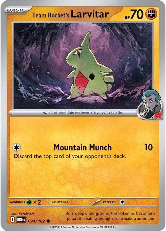 Team Rocket's Larvitar (094/182)