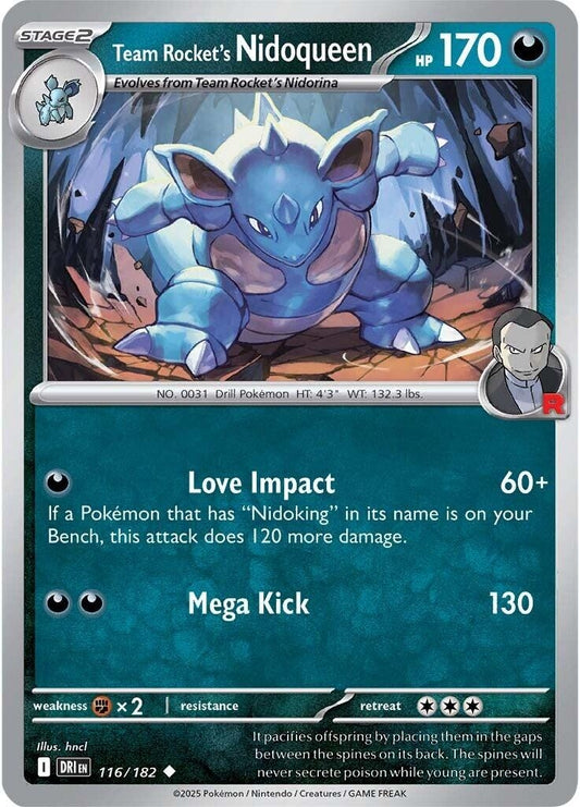 Team Rocket's Nidoqueen (116/182)