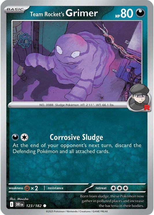 Team Rocket's Grimer (123/182)